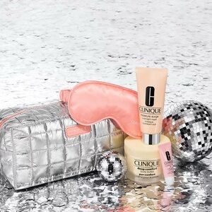 Clinique Silver Set with Pink Mask